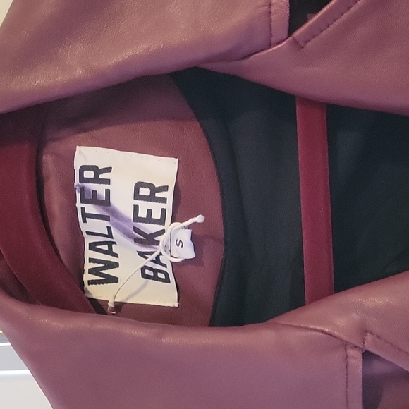 Walter Baker Moto Leather Jacket - Picture 2 of 8